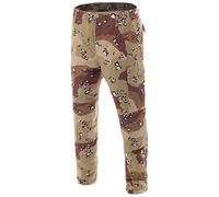 MFH BDU Combattimento Pantaloni Ripstop 6-Colour Desert Taglia S