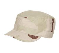 MFH BDU Ripstop Campo Cappellino 3-Colour Desert Taglia L