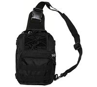 ZAINO MONOSPALLA COMPATTO BY MFH DI COLORE NERO CAPACITÀ 7 LITRI