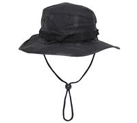 MFH Cappello da Uomo GI Ripstop Bush Nero