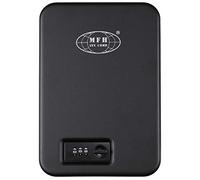 MFH Cassetta di Sicurezza Portatile con Serratura a Combinazione (Nero)