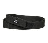 MFH - Cintura con chiusura velcro, nero (Nero), 120 cm