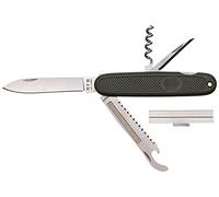 MFH - Coltellino Tascabile, Lunghezza 195 cm, Lama 85 cm, Colore: Verde Oliva