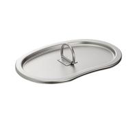 MFH - Coperchio per tazza americana, in acciaio INOX