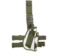 MFH Fondina Tattica per le Gambe Tiro Pattuglia Esercito Combattere Winter Camo