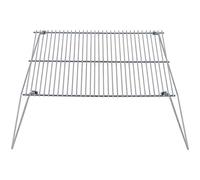 MFH FoxOutdoor - Griglia pieghevole in acciaio, 38 x 25 cm
