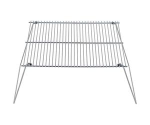 MFH FoxOutdoor - Griglia pieghevole in acciaio, 38 x 25 cm