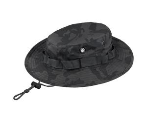 MFH GI Boonie Hat Bush Jungle Tattico Sunhat Militare Combat Cotone Night Camo
