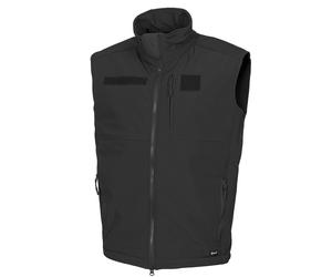 MFH Gilet softshell Allround Scalda Corpo Caldo Impermeabile Outdoor Nero