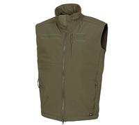 MFH Gilet softshell Allround Uomo Caldo Scalda Corpo Impermeabile verde OD