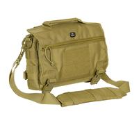 MFH MOLLE Borsa a Tracolla Cinghie Imbottite Viaggio Militare Tattico Coyote Tan