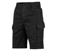 MFH Pantaloni bermuda BW Uomo Pesca Sport Escursioni Casuale Black Stonewashed