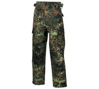 MFH Pantaloni Comando Smock in Ripstop Uomo Trekking Escursioni Flecktarn Camo