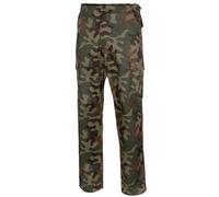 MFH Pantaloni Combat US BDU Uomo Escursioni Trekking Esercito PL Woodland Camo