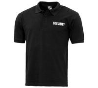 MFH Polo Security Uomo Tattico Excersise Sicurezza Sport Urbano Outdoor Nero