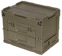 MFH Scatola di plastica pieghevole 20 l oliva (20 l)