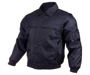 MFH Security Giubbotto Polizia Sicurezza Giacca Uomo Nylon Fodera Patrol Nero