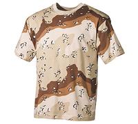 MFH T-Shirt Tarn da Uomo dell'Esercito Americano (6 Colori Deserto/L)