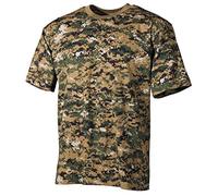 MFH T-Shirt Tarn da Uomo dell'Esercito Americano (Digital Woodland/S)