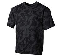MFH T-Shirt Tarn da Uomo dell'Esercito Americano (Night Camo/L)