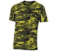 MFH T-Shirt US Streetstyle - Yellow Camo Taglia 3XL