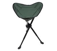 MFH Treppiede telescopico Pesca Sgabello Sedile Sedia Pieghevole con Borsa per Il Trasporto, Camping Olive