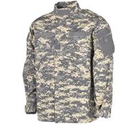 MFH Uomo ACU Giacca Da Campo Ripstop Shirt Esercito Uniforme ACU Digital Camo