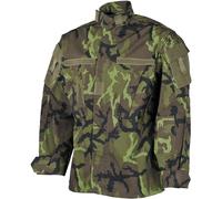 MFH Uomo ACU Giacca Da Campo Ripstop Shirt Esercito Uniforme Czech Woodland Camo