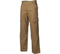 MFH Uomo ACU Pantaloni Ripstop Coyote Tan Taglia XL