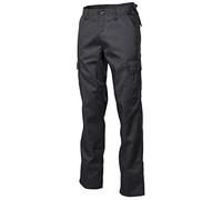 MFH Uomo Pantaloni Combat US BDU Nero Taglia 7XL