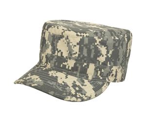 MFH Uomo Ripstop US ACU Berretto Militare Patrol Cotone Ripstop ACU Digital Camo
