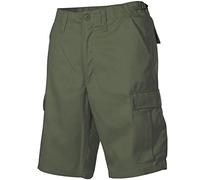MFH Uomo US BDU Bermuda Pantaloncini Oliva Taglia M