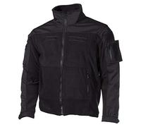 MFH Uomo US Combat Fleece Giacca Nero