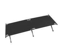 MFH US Aluminium Brandina da Campo Sopravvivenza Campeggio Militare Letto Nero