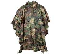 MFH US Army Poncho antipioggia Ripstop Rain Cape Raincoat Suit