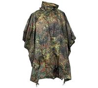 MFH US Army Poncho antipioggia Ripstop Rain Cape Raincoat Suit