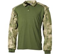 MFH US Camicia Tattica Uomo Escursioni Trekking All'aperto Pesca HDT Camo FG