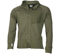 Mfh Us Tattico Soft Shell Giacca In Pile Escursionismo Base Layer Top Olive Di R