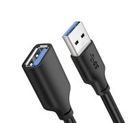 MFHgLKT Estensione USB 3.0 C267 Compatibile con TV PS4 Cavo Dati SSD velocità di trasferimento 5 Gbps Connettore M/F(1.5M-USB3.0)