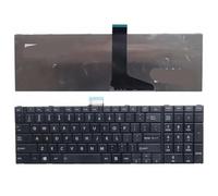 MFHgLKT Tastiera Inglese Americana Compatibile con Il Laptop Satellite C50D C50-A C50-A506 C50D-A C55 C55T C55D C55-A C55D-A(US)