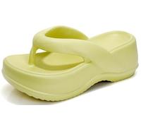 Mfhmom Infradito Mare Donna con Zeppa in Morbida Gomma EVA Leggere Ciabatte Doccia Antiscivolo con Suola Spessa Infradito Donna Ragazza Piscina Casa Mare Spiaggia