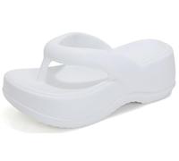 Mfhmom Infradito Mare Donna con Zeppa in Morbida Gomma EVA Leggere Ciabatte Doccia Antiscivolo con Suola Spessa Infradito Donna Ragazza Piscina Casa Mare Spiaggia