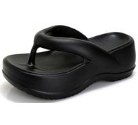 Mfhmom Infradito Mare Donna con Zeppa in Morbida Gomma EVA Leggere Ciabatte Doccia Antiscivolo con Suola Spessa Infradito Donna Ragazza Piscina Casa Mare Spiaggia