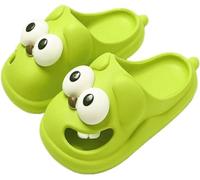 Mfhmom Pantofole con Lingua Bacio, Ciabatte Cane Dagli Occhi Grandi, Slides Nuvola da Donna, Simpatico Cartone Animato Divertente in 3D Scivoli con Suola Spessa Antiscivolo in EVA Slippers