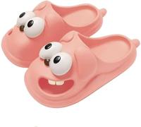 Mfhmom Pantofole con Lingua Bacio, Ciabatte Cane Dagli Occhi Grandi, Slides Nuvola da Donna, Simpatico Cartone Animato Divertente in 3D Scivoli con Suola Spessa Antiscivolo in EVA Slippers