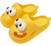 Mfhmom Pantofole con Lingua Bacio, Ciabatte Cane Dagli Occhi Grandi, Slides Nuvola da Donna, Simpatico Cartone Animato Divertente in 3D Scivoli con Suola Spessa Antiscivolo in EVA Slippers