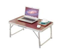 MFJGHU Lega di alluminio pieghevole tavolo computer, pigro computer portatile della Tabella del computer può essere sollevato e abbassato comodino multifunzionale pieghevole Mobile Learning