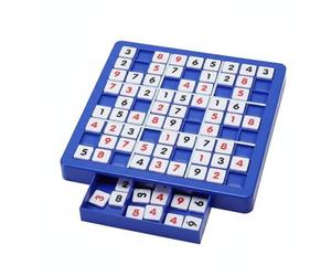 MFMEXUL Arithmetic Sudoku Board Puzzle Sudoku Numerico Rompicapo Tavola Didattica in con Tessere Ordinate Manuale 120 Livelli Adatto a Interazione Genitori Figli Classe Viaggio, con Cassetto