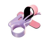 MFMEXUL Badminton Grip Help Aiuto Allenamento Postura Racchetta Impugnatura Isolatore Ergonomico PE Adatto per Sviluppo Muscolare Pratica Sportiva Adolescenti