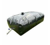 MFMEXUL Borsa Acqua Collassabile Sacca Portatile Imbottita Pieghevole Recipiente PVC Multiuso per Rifornimento Agricolo Outdoor Campagne Auto Utilizzo Quotidiano , 1 1 0.5 M, 500 Litri